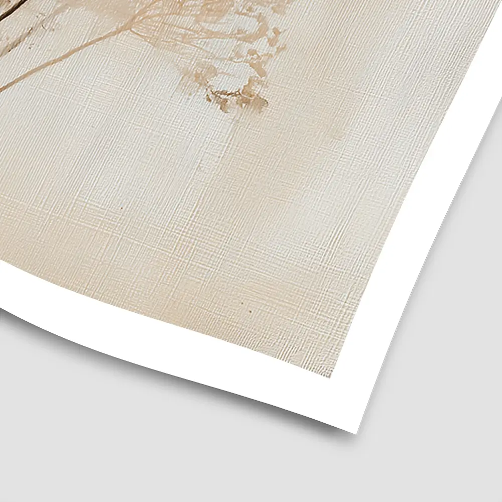 Dried Florals Square Art Print Dried Florals Square Art Print wall art product Chromatic Storm Studio