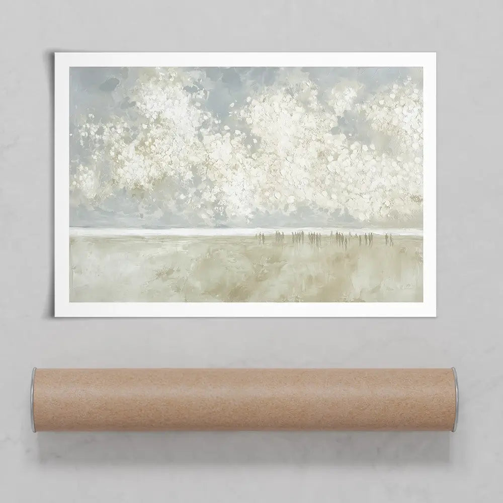 Drifting Blossom Sky Art Print Drifting Blossom Sky Art Print wall art product Chromatic Storm Studio