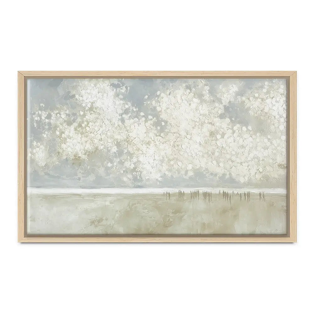 Drifting Blossom Sky Canvas Print Drifting Blossom Sky Canvas Print wall art product Chromatic Storm Studio