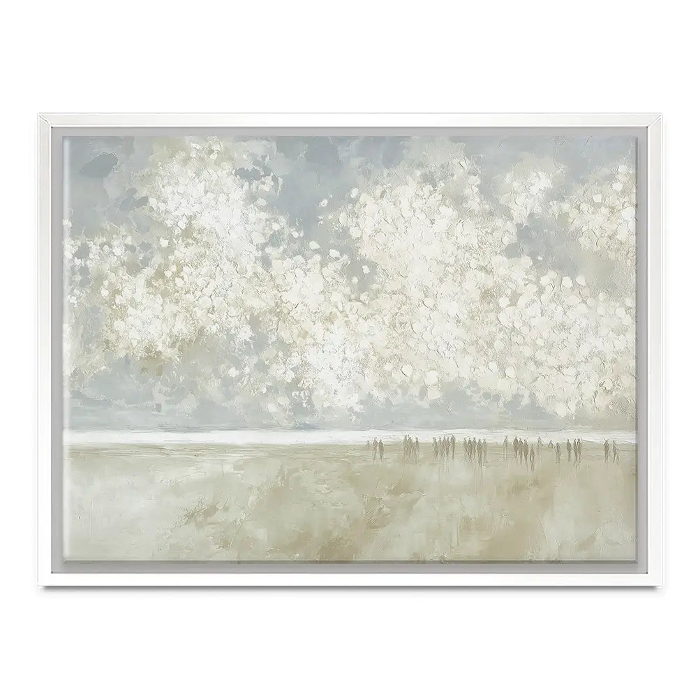 Drifting Blossom Sky Canvas Print Drifting Blossom Sky Canvas Print wall art product Chromatic Storm Studio