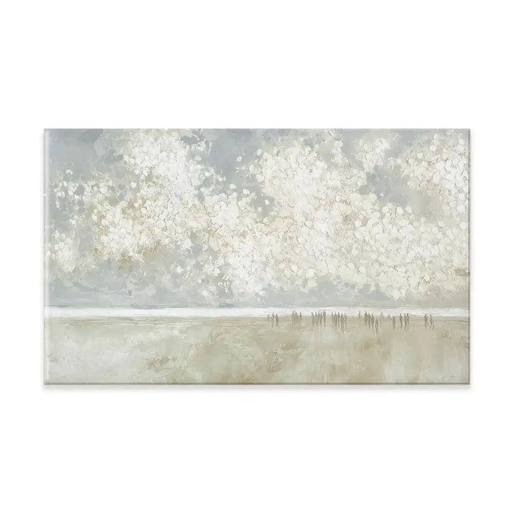 Drifting Blossom Sky Canvas Print Drifting Blossom Sky Canvas Print wall art product Chromatic Storm Studio