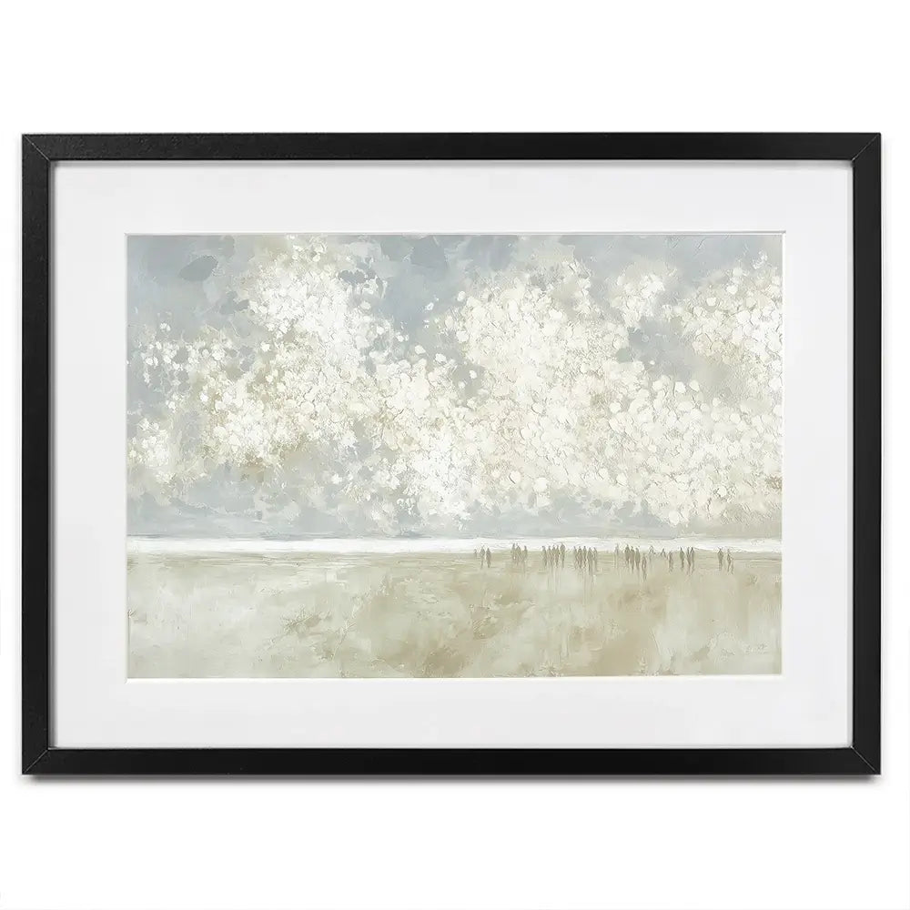 Drifting Blossom Sky Framed Art Print Drifting Blossom Sky Framed Art Print wall art product Chromatic Storm Studio