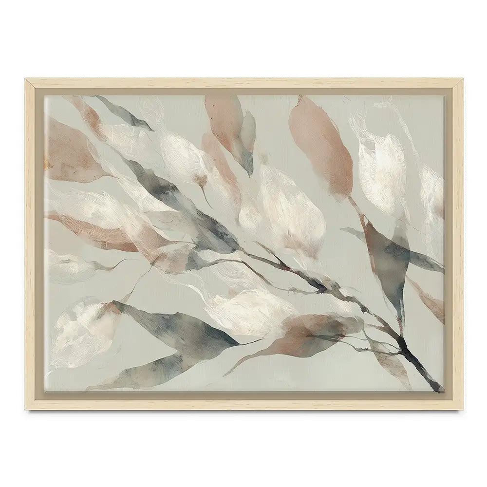 Drifting Coral Petals Canvas Print Drifting Coral Petals Canvas Print wall art product Chromatic Storm Studio
