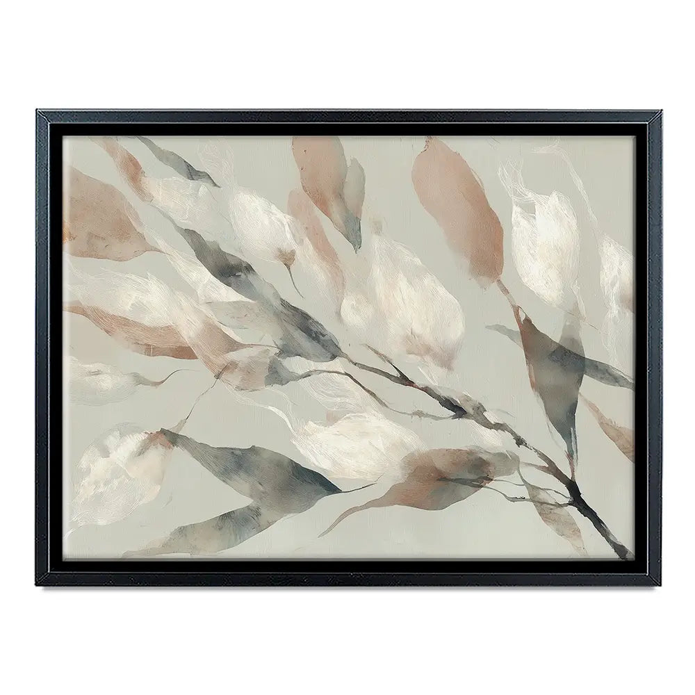 Drifting Coral Petals Canvas Print Drifting Coral Petals Canvas Print wall art product Chromatic Storm Studio