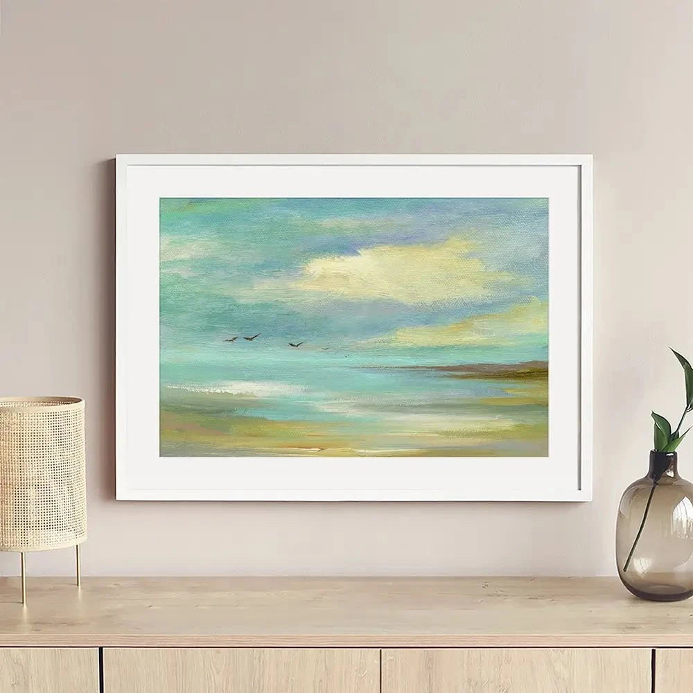 Drifting Framed Art Print Drifting Framed Art Print wall art product Sheila Finch