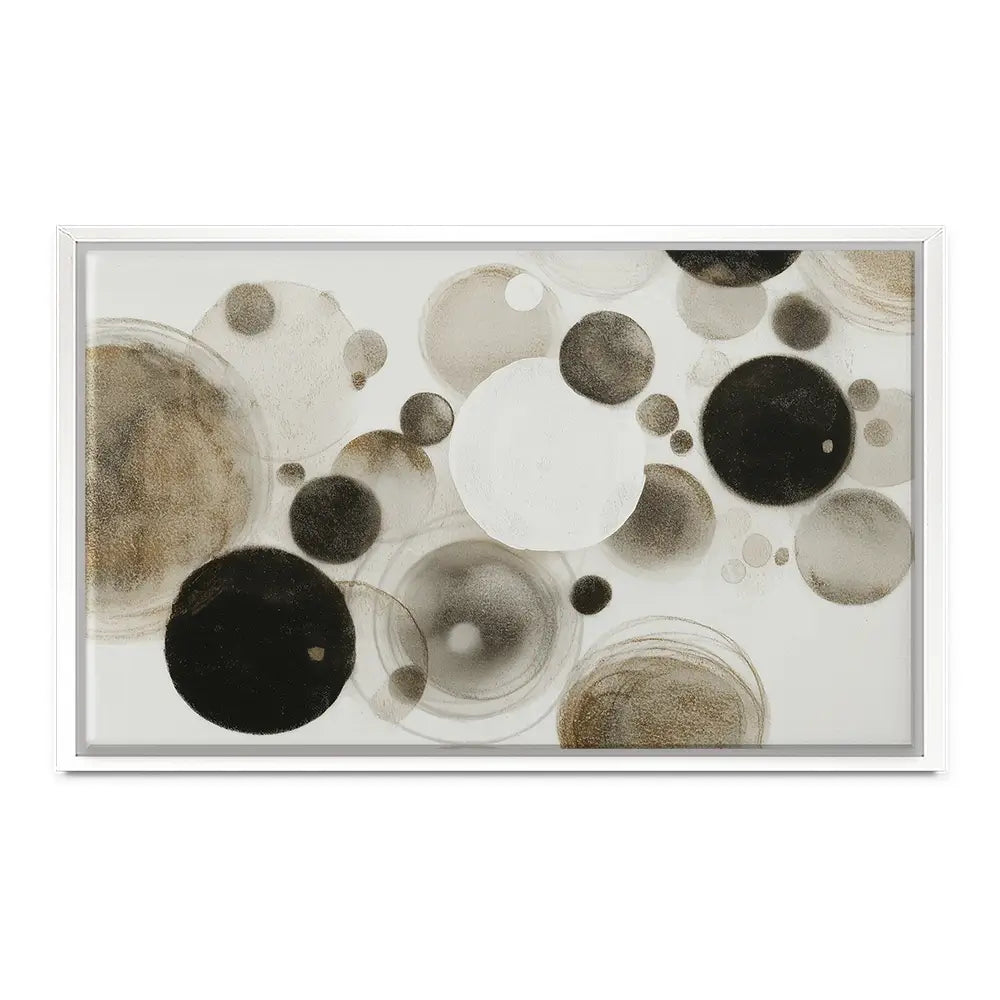 Drifting Orb Abstract Canvas Print Drifting Orb Abstract Canvas Print wall art product Chromatic Storm Studio
