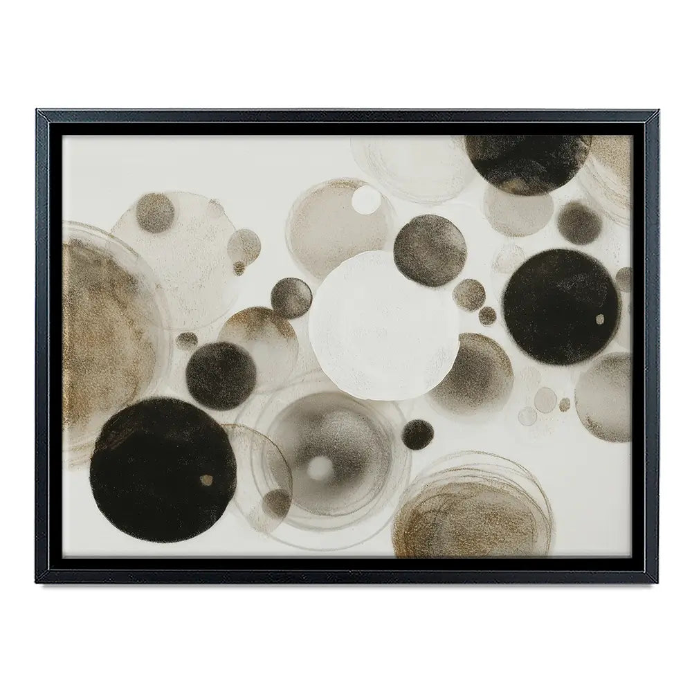 Drifting Orb Abstract Canvas Print Drifting Orb Abstract Canvas Print wall art product Chromatic Storm Studio