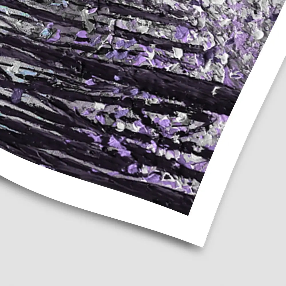 Driftwood In Purple Art Print Driftwood In Purple Art Print wall art product Nada Khatib