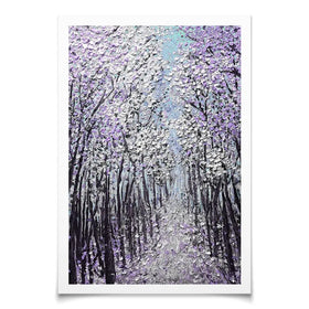 Driftwood In Purple Art Print Driftwood In Purple Art Print wall art product Nada Khatib
