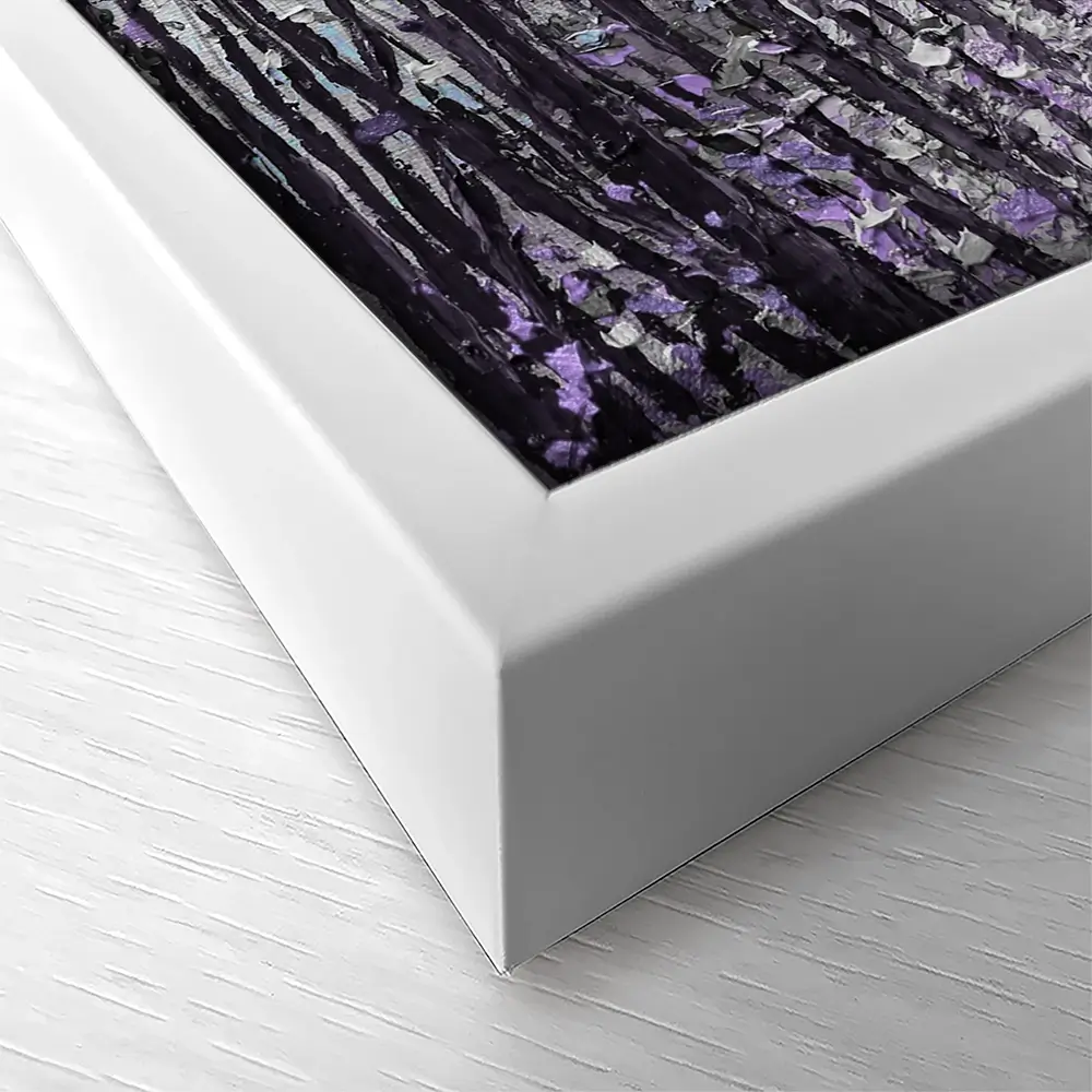 Driftwood In Purple Canvas Print Driftwood In Purple Canvas Print wall art product Nada Khatib