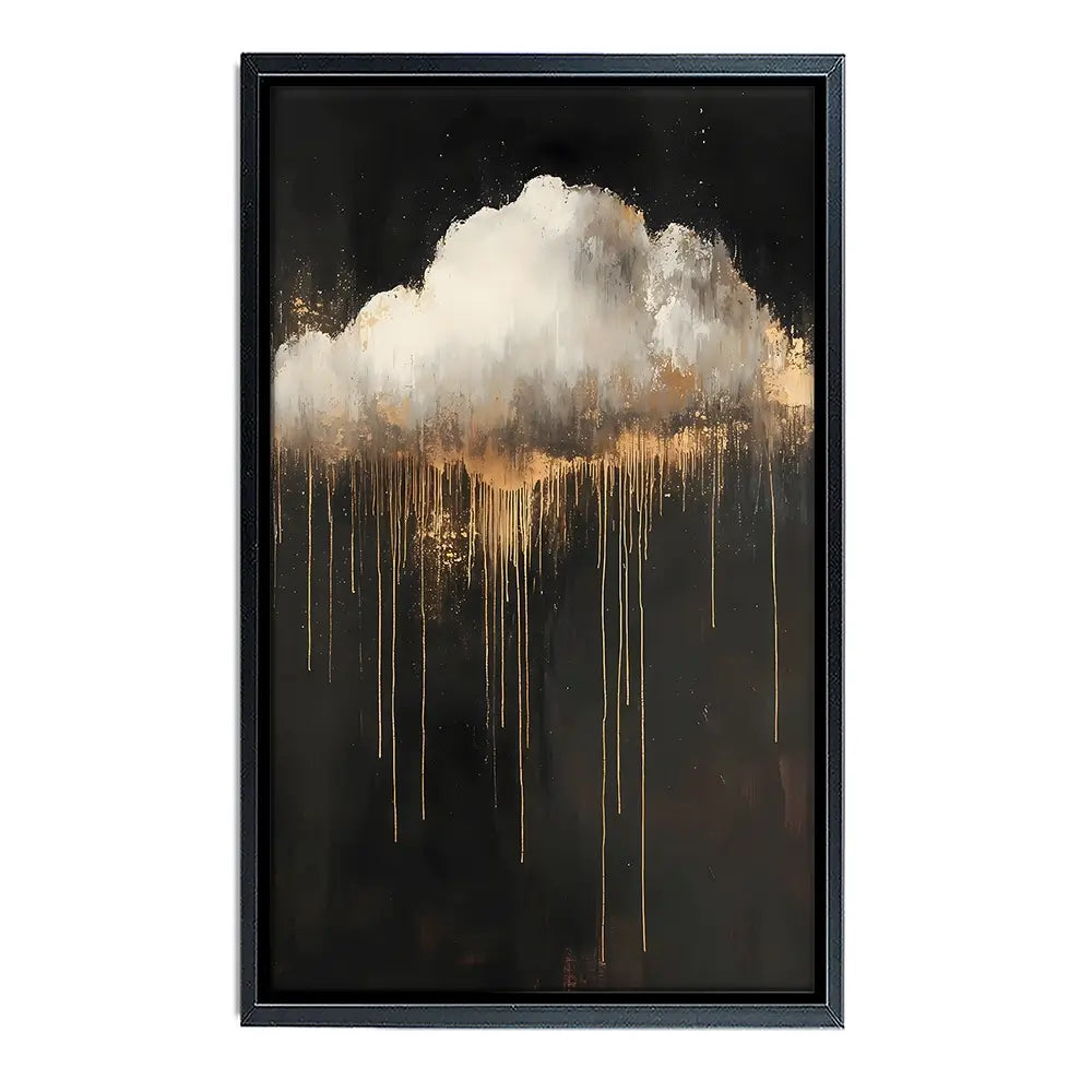 Dripping Cloud Canvas Print Dripping Cloud Canvas Print wall art product IAmHomeStudio