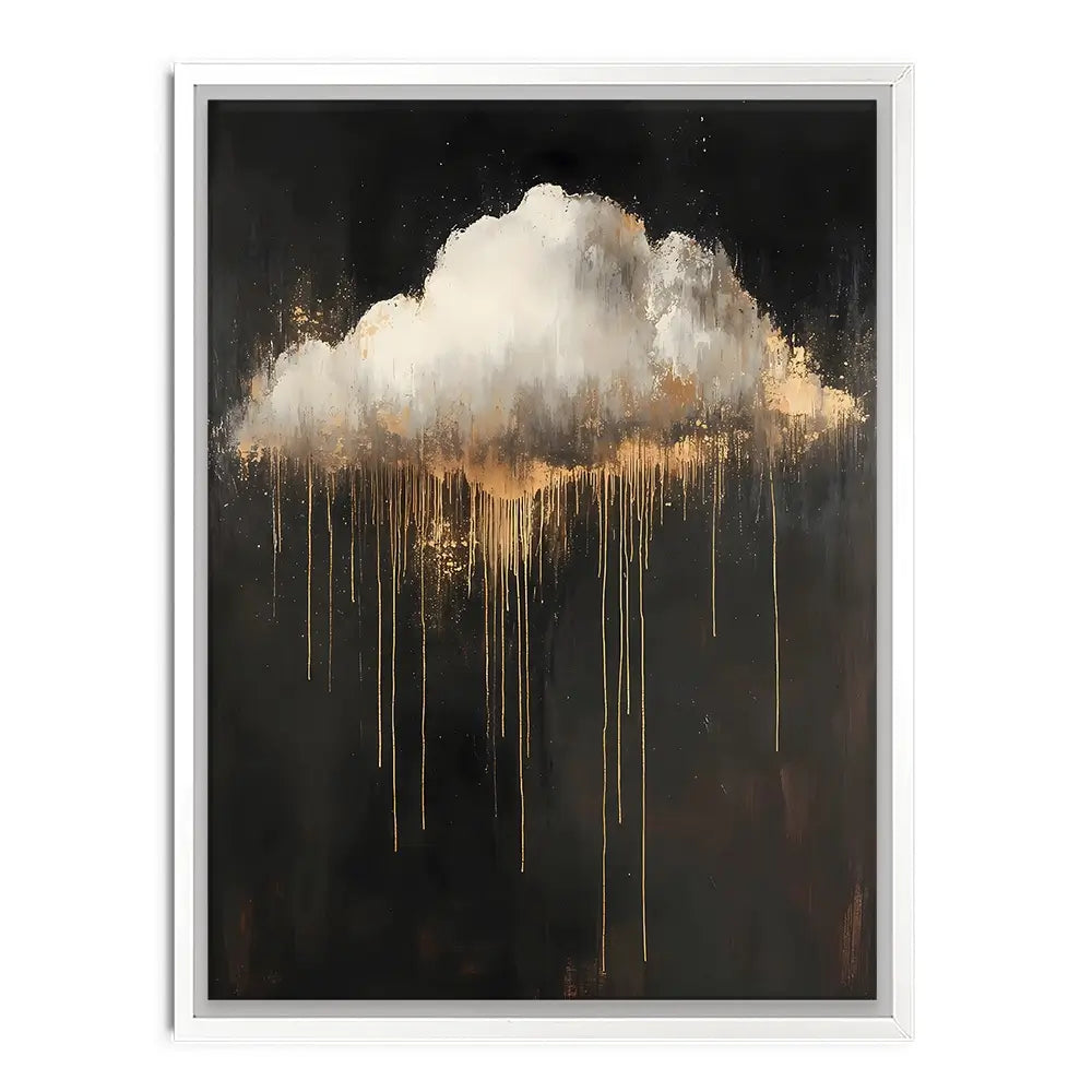 Dripping Cloud Canvas Print Dripping Cloud Canvas Print wall art product IAmHomeStudio