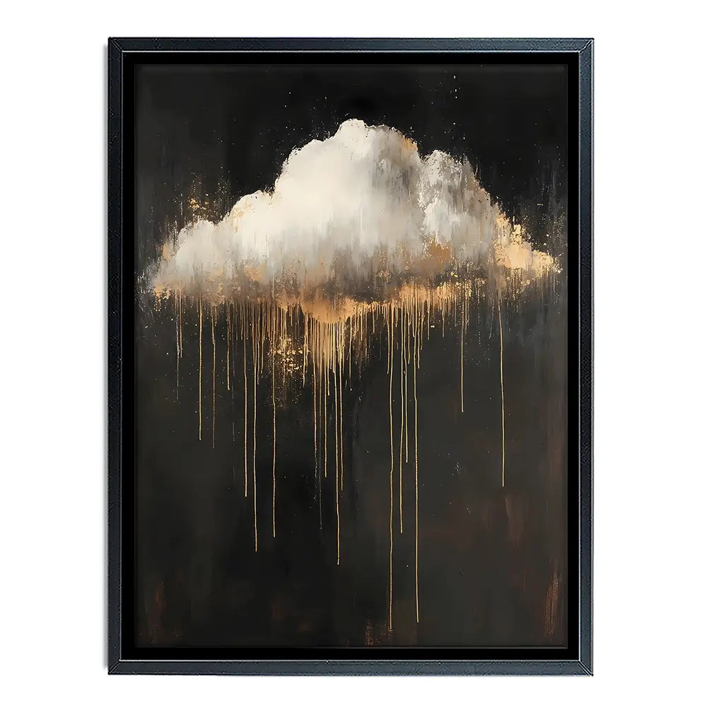 Dripping Cloud Canvas Print Dripping Cloud Canvas Print wall art product IAmHomeStudio