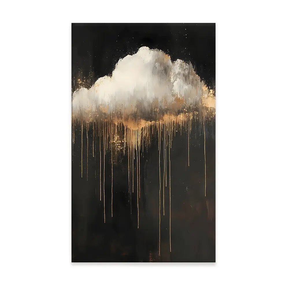 Dripping Cloud Canvas Print Dripping Cloud Canvas Print wall art product IAmHomeStudio