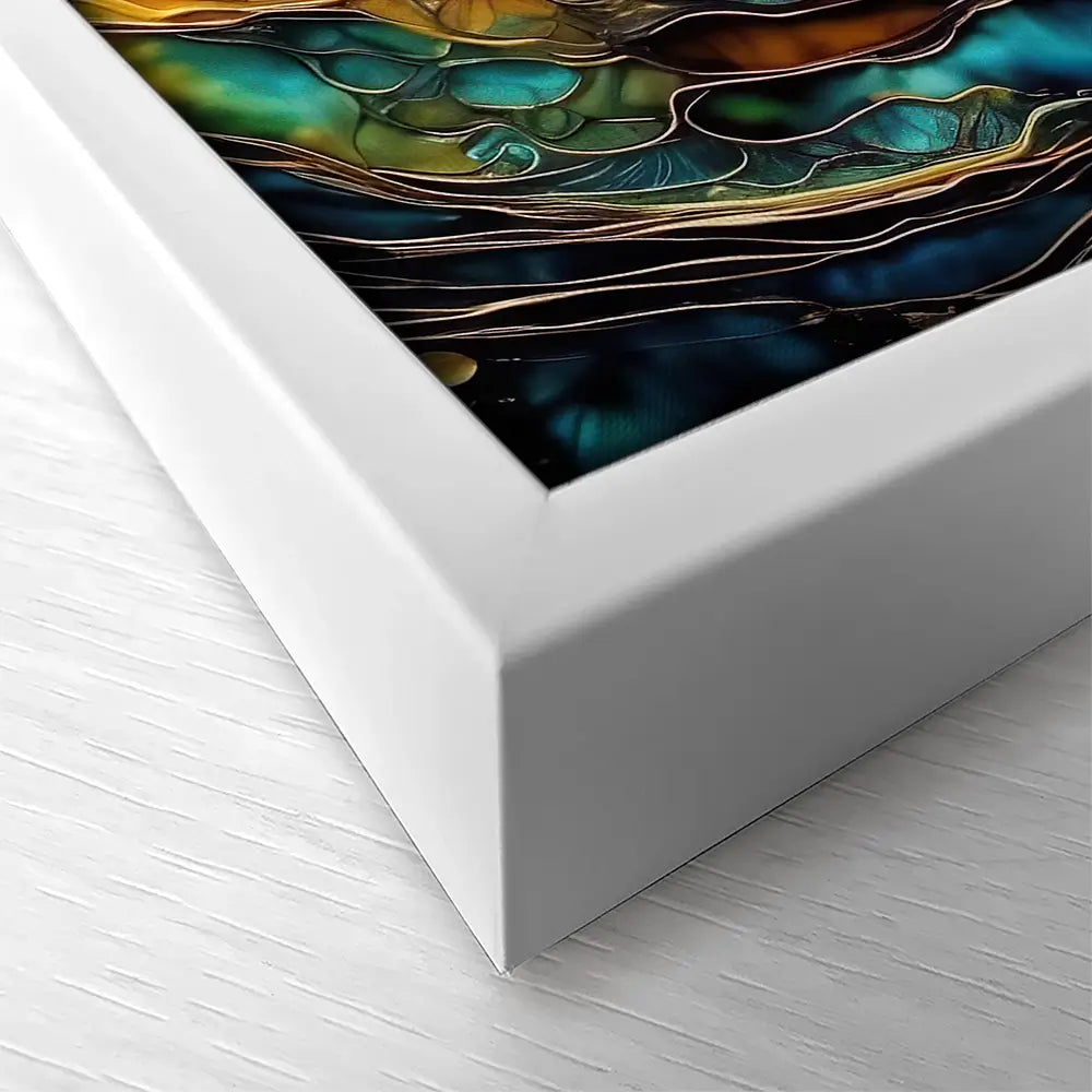 Droplets Journey Square Canvas Print Droplets Journey Square Canvas Print wall art product Violeta Allaberdieva