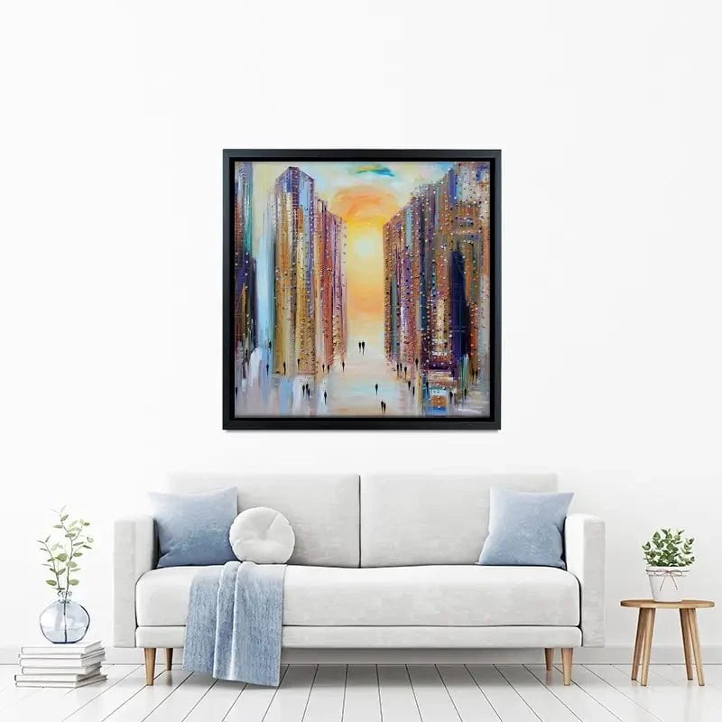 Drowning In The Sun Canvas Print Drowning In The Sun Canvas Print wall art product Ekaterina Ermilkina