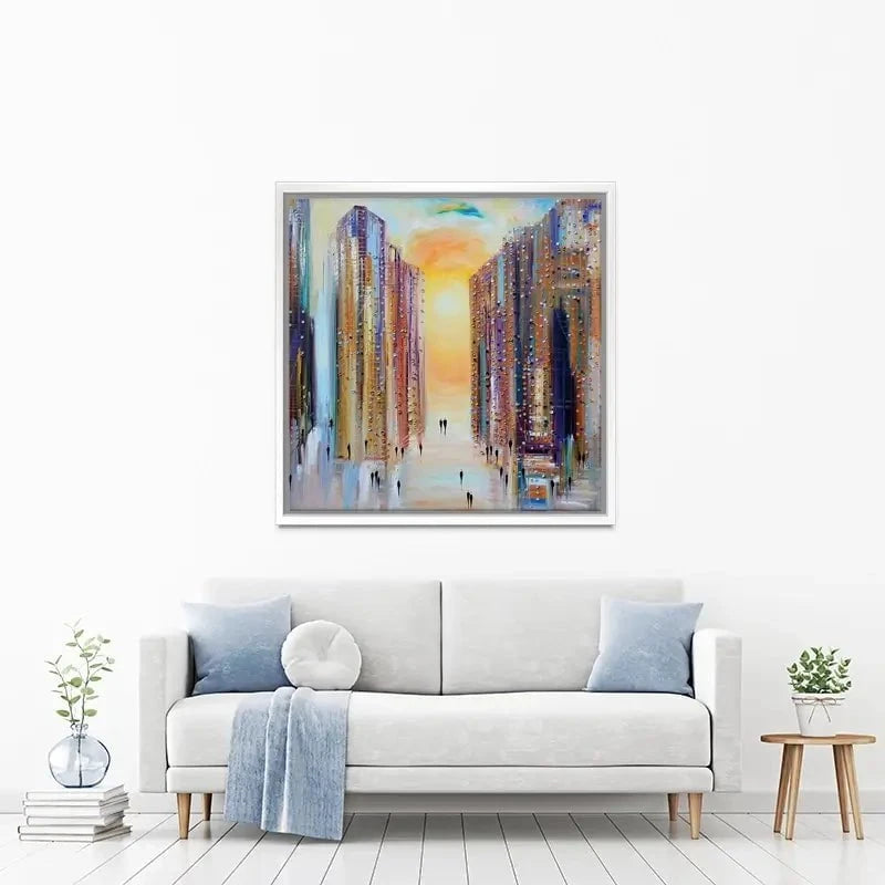Drowning In The Sun Canvas Print Drowning In The Sun Canvas Print wall art product Ekaterina Ermilkina
