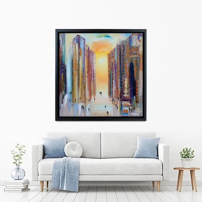Drowning In The Sun Canvas Print Drowning In The Sun Canvas Print wall art product Ekaterina Ermilkina