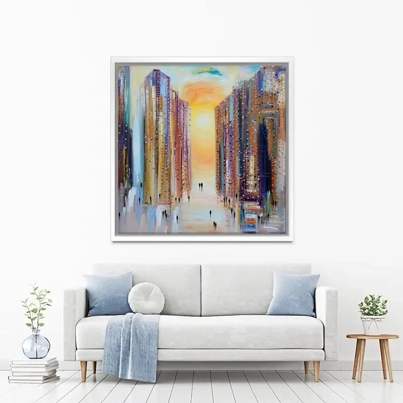 Drowning In The Sun Canvas Print Drowning In The Sun Canvas Print wall art product Ekaterina Ermilkina