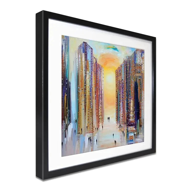 Drowning In The Sun Framed Art Print Drowning In The Sun Framed Art Print wall art product Ekaterina Ermilkina