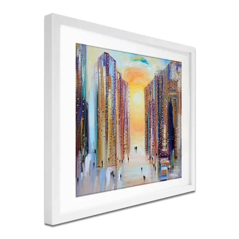 Drowning In The Sun Framed Art Print Drowning In The Sun Framed Art Print wall art product Ekaterina Ermilkina