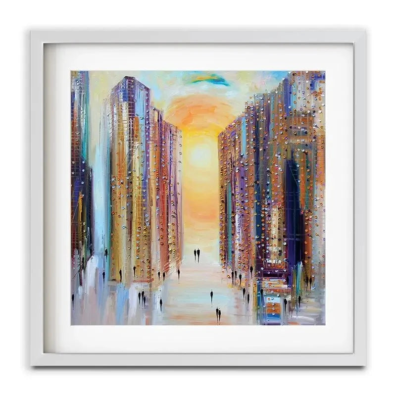 Drowning In The Sun Framed Art Print Drowning In The Sun Framed Art Print wall art product Ekaterina Ermilkina