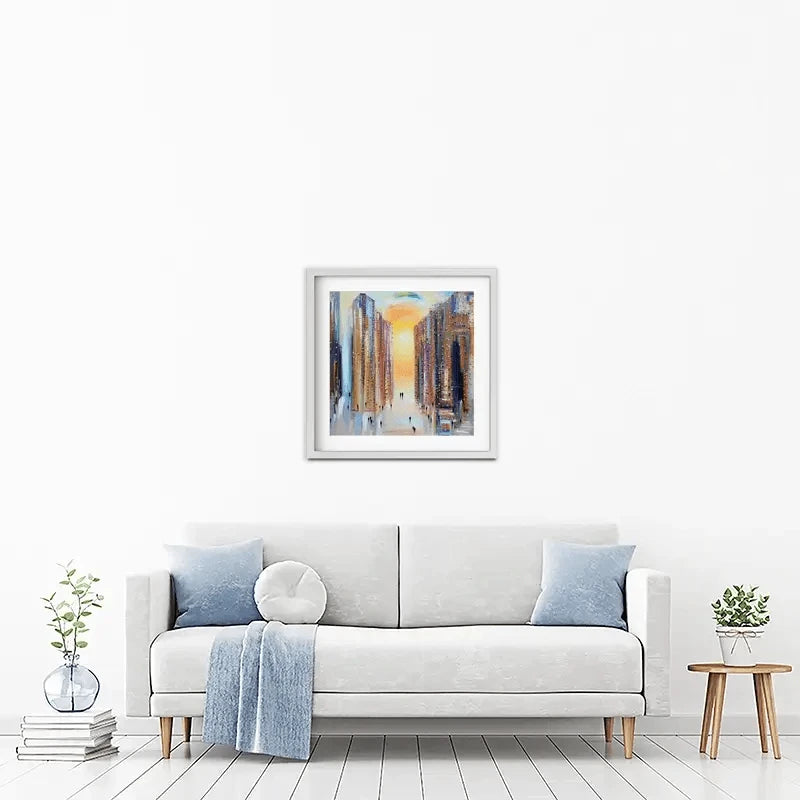 Drowning In The Sun Framed Art Print Drowning In The Sun Framed Art Print wall art product Ekaterina Ermilkina