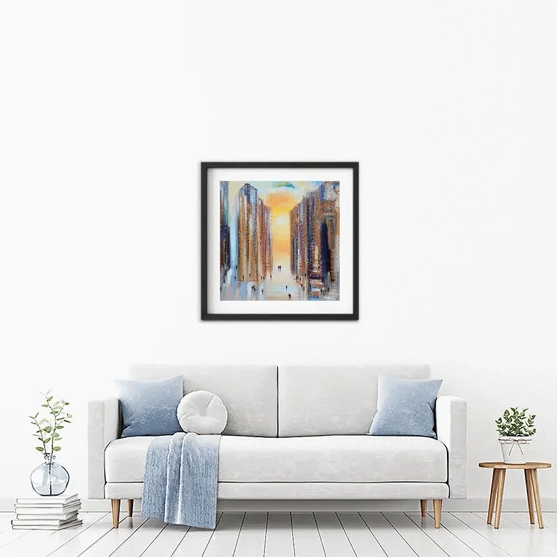 Drowning In The Sun Framed Art Print Drowning In The Sun Framed Art Print wall art product Ekaterina Ermilkina