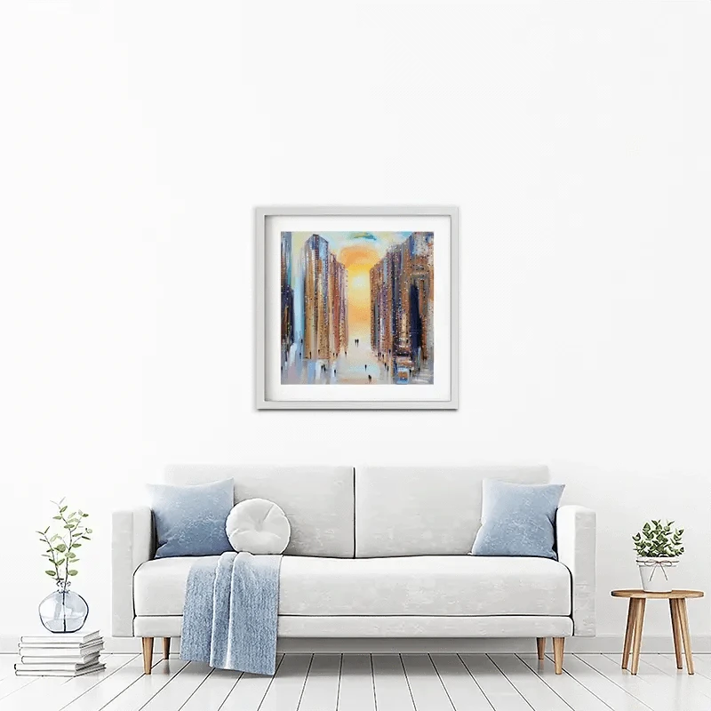 Drowning In The Sun Framed Art Print Drowning In The Sun Framed Art Print wall art product Ekaterina Ermilkina