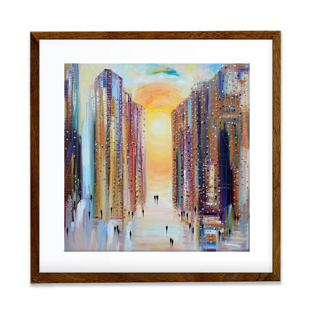 Drowning In The Sun Framed Art Print Drowning In The Sun Framed Art Print wall art product Ekaterina Ermilkina