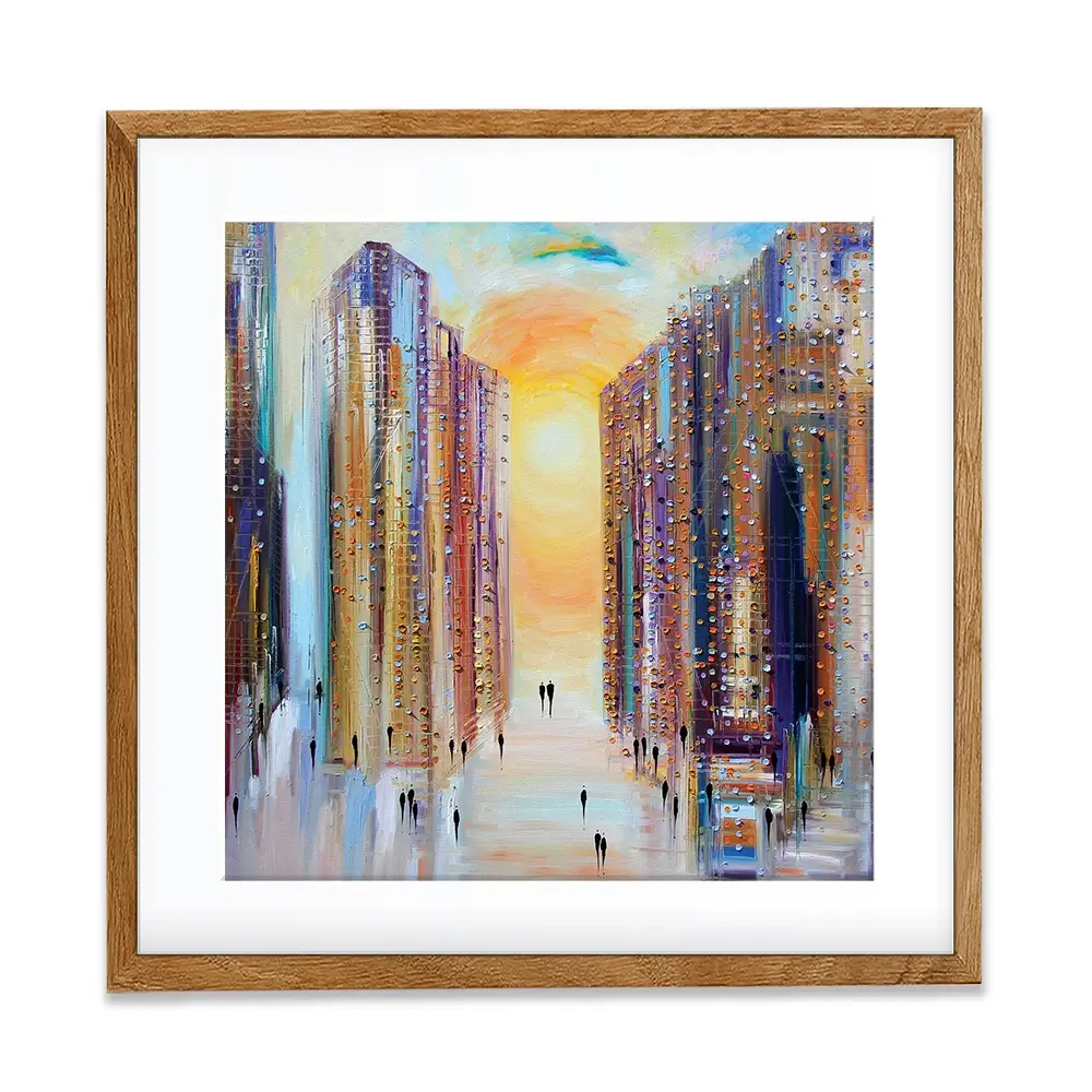 Drowning In The Sun Framed Art Print Drowning In The Sun Framed Art Print wall art product Ekaterina Ermilkina