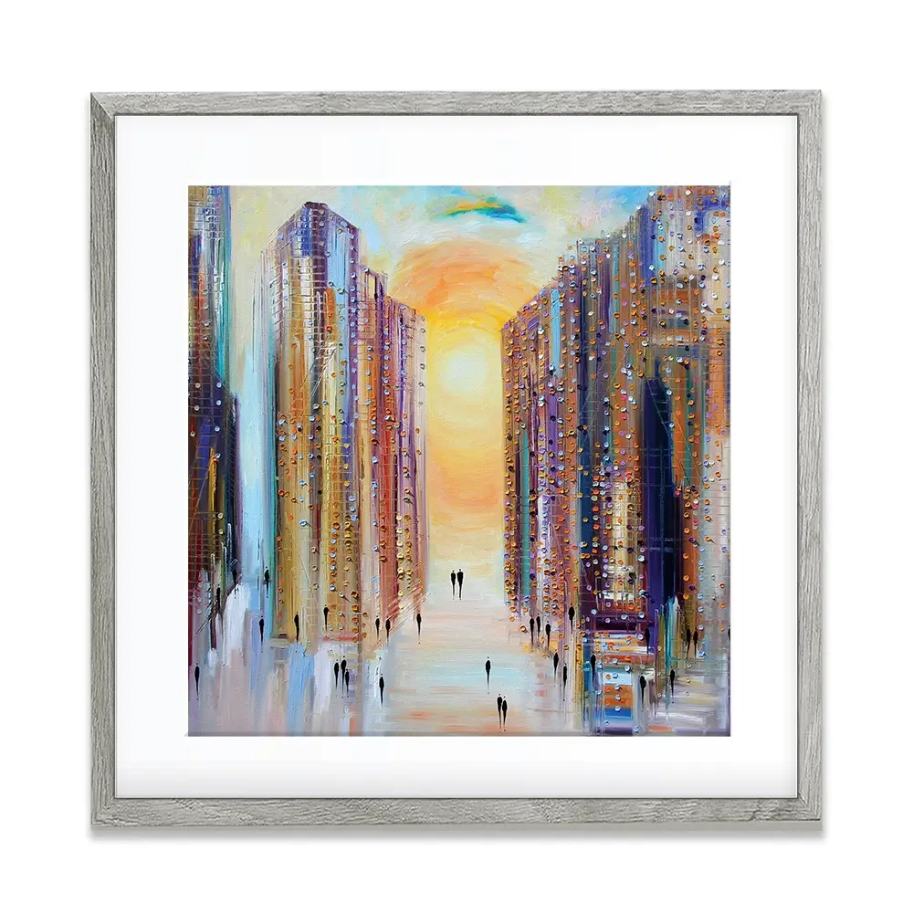 Drowning In The Sun Framed Art Print Drowning In The Sun Framed Art Print wall art product Ekaterina Ermilkina