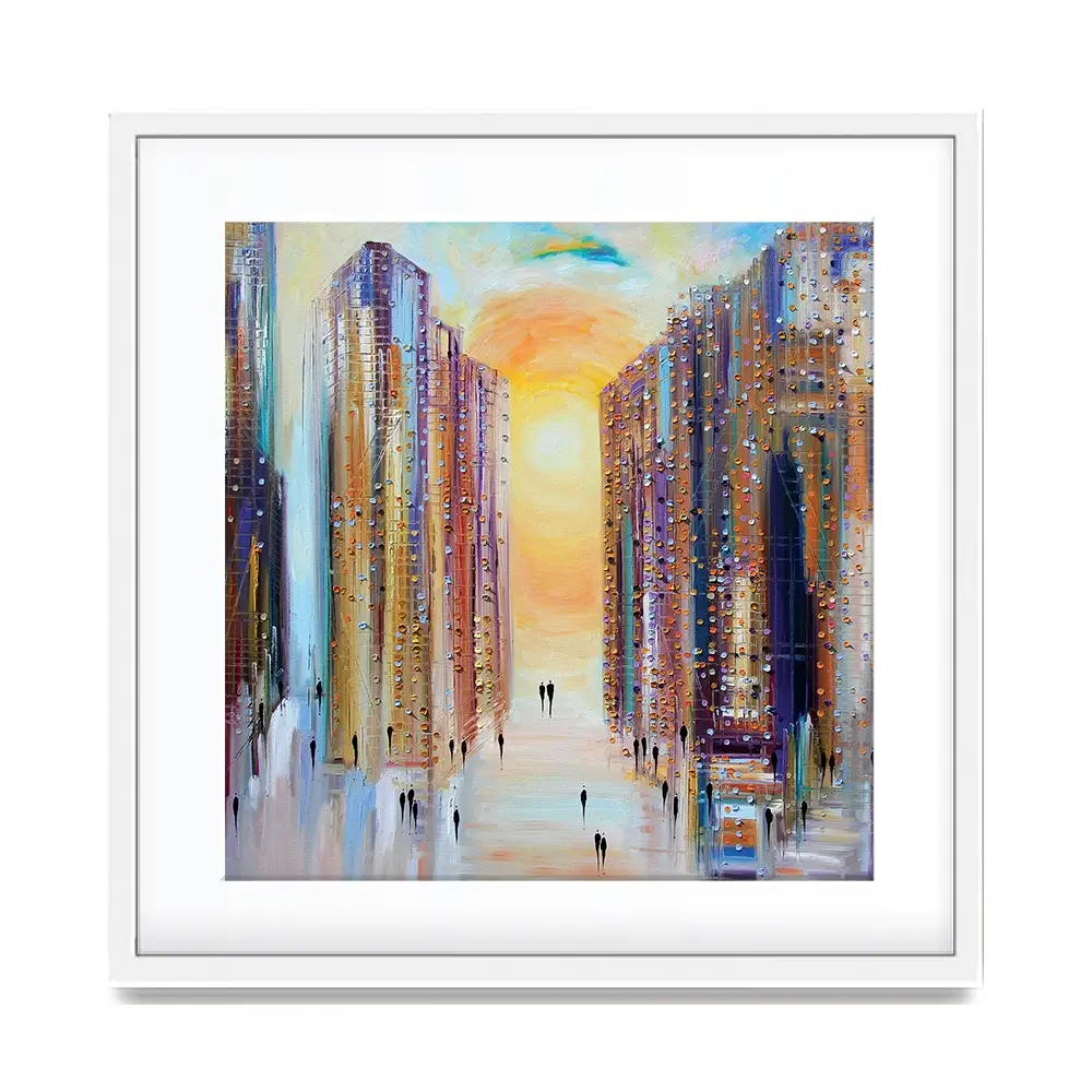 Drowning In The Sun Framed Art Print Drowning In The Sun Framed Art Print wall art product Ekaterina Ermilkina