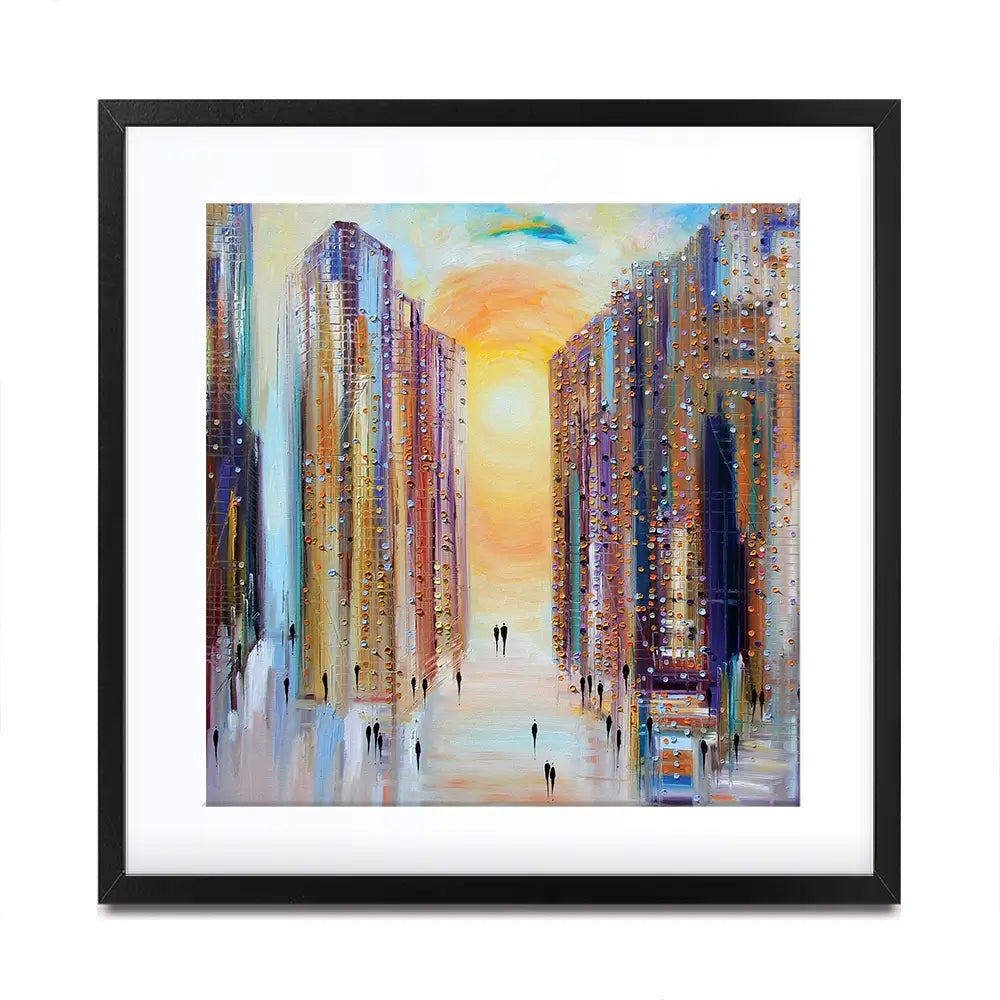 Drowning In The Sun Framed Art Print Drowning In The Sun Framed Art Print wall art product Ekaterina Ermilkina