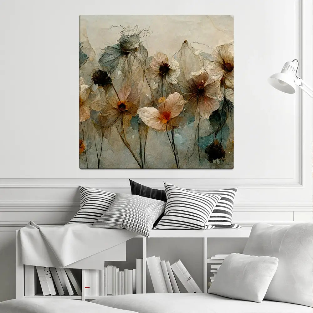Dry Beauties 10 Square Canvas Print Dry Beauties 10 Square Canvas Print wall art product Treechild