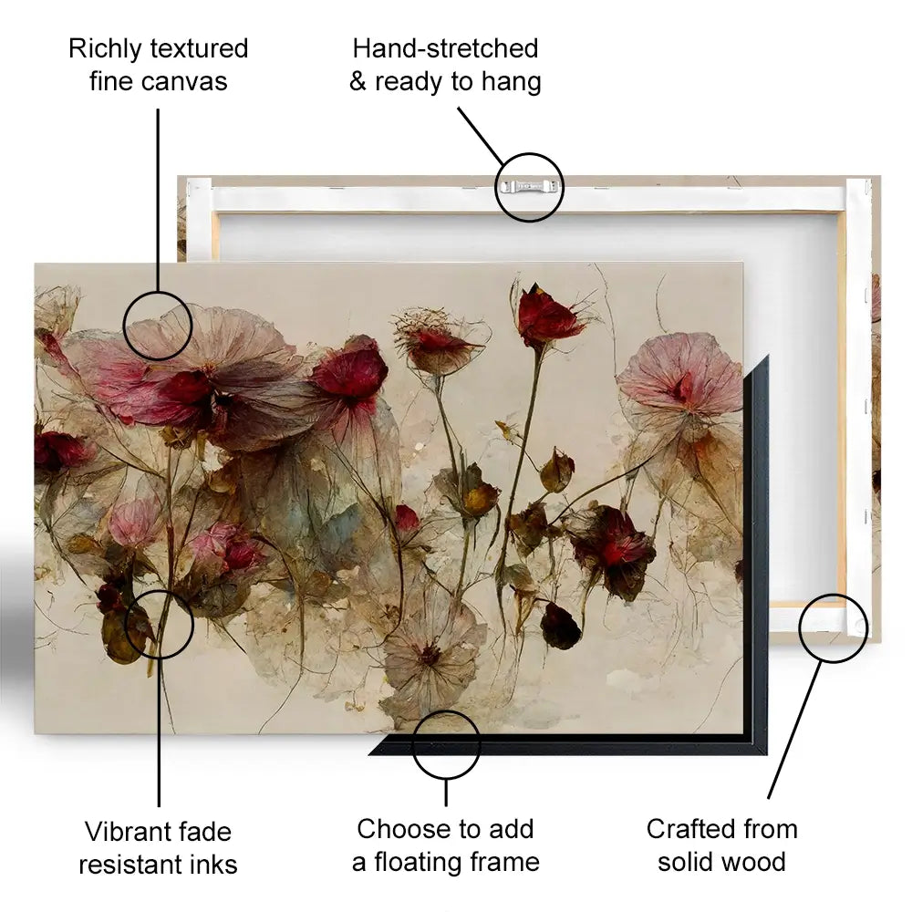 Dry Beauties 11 Canvas Print Dry Beauties 11 Canvas Print wall art product Treechild