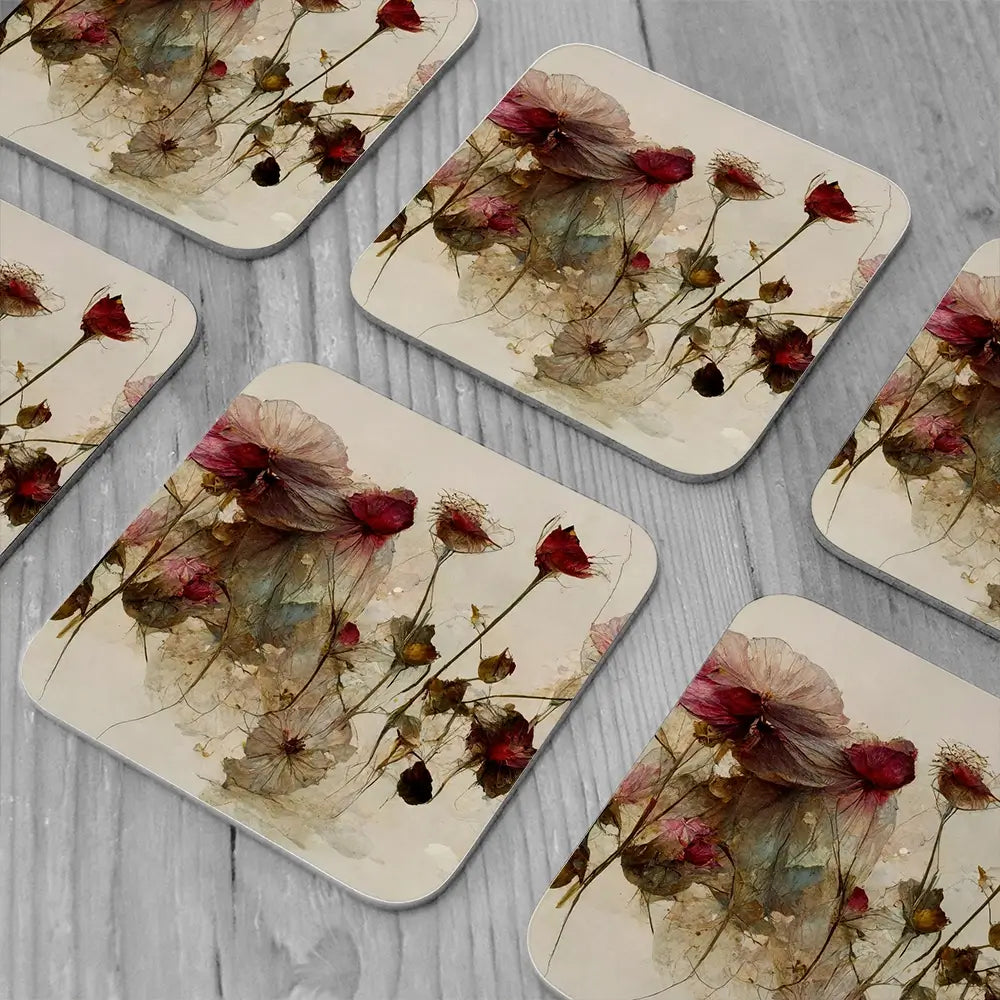 Dry Beauties 11 Coaster Set Dry Beauties 11 Coaster Set wall art product Treechild