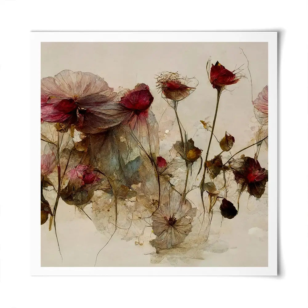 Dry Beauties 11 Square Art Print Dry Beauties 11 Square Art Print wall art product Treechild