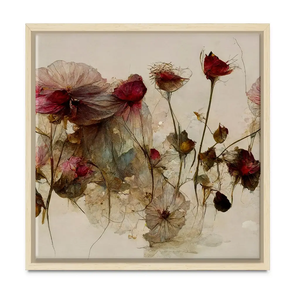 Dry Beauties 11 Square Canvas Print Dry Beauties 11 Square Canvas Print wall art product Treechild