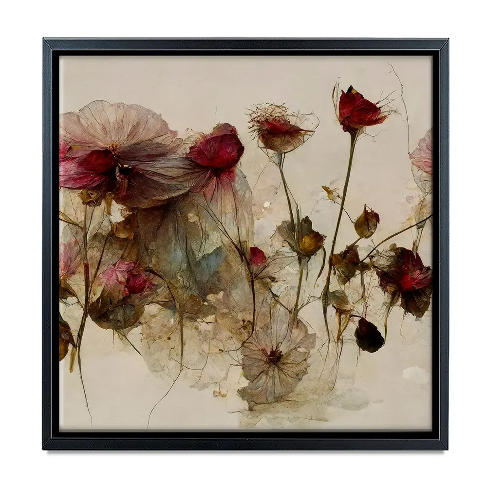 Dry Beauties 11 Square Canvas Print Dry Beauties 11 Square Canvas Print wall art product Treechild