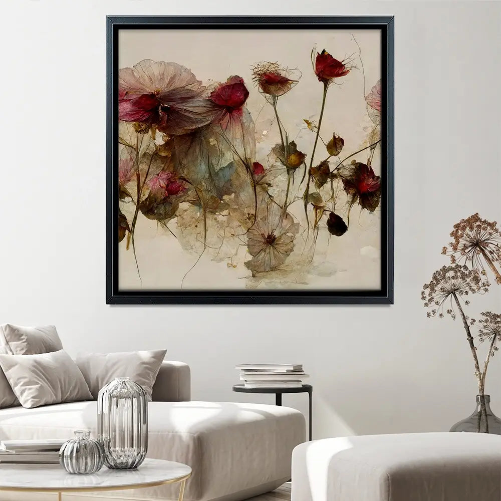 Dry Beauties 11 Square Canvas Print Dry Beauties 11 Square Canvas Print wall art product Treechild