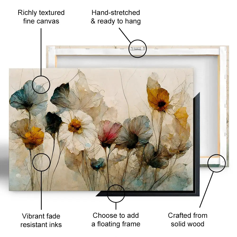Dry Bouquet Canvas Print Dry Bouquet Canvas Print wall art product Treechild