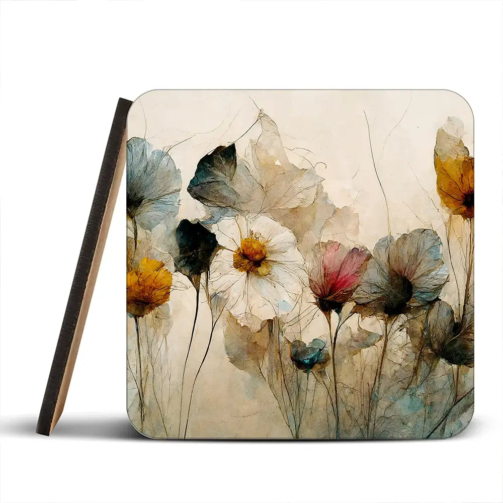 Dry Bouquet Coaster Set Dry Bouquet Coaster Set wall art product Treechild