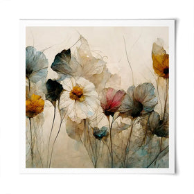 Dry Bouquet Square Art Print Dry Bouquet Square Art Print wall art product Treechild