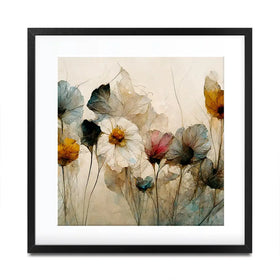 Dry Bouquet Square Framed Art Print Dry Bouquet Square Framed Art Print wall art product Treechild
