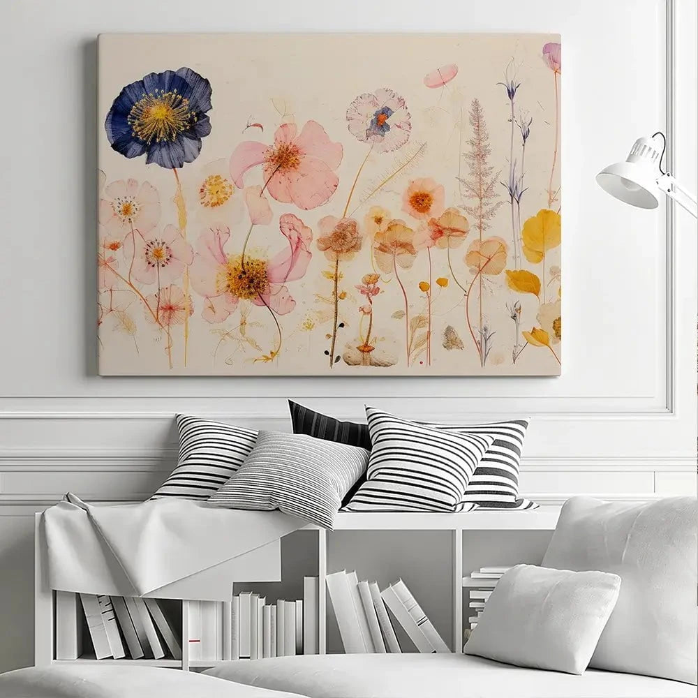 Dry Flower Collection Canvas Print Dry Flower Collection Canvas Print wall art product Treechild