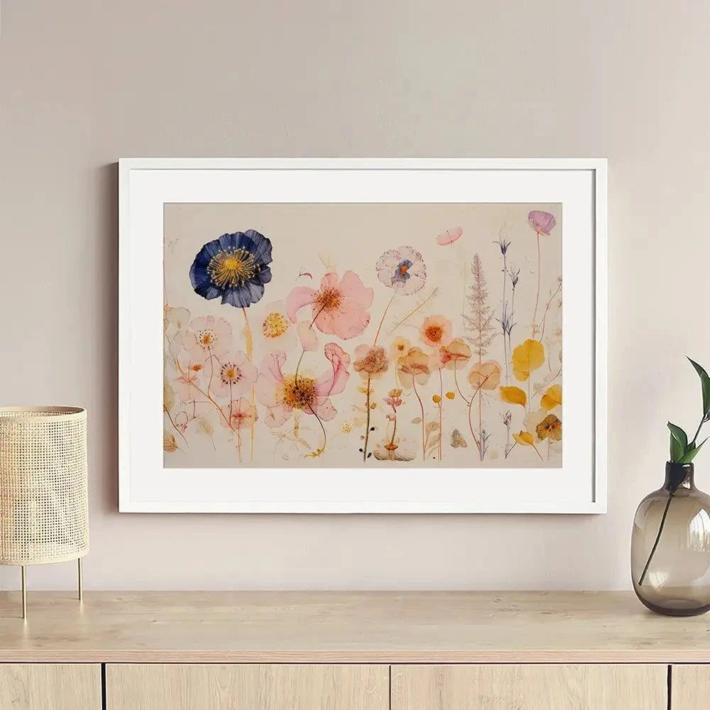 Dry Flower Collection Framed Art Print Dry Flower Collection Framed Art Print wall art product Treechild