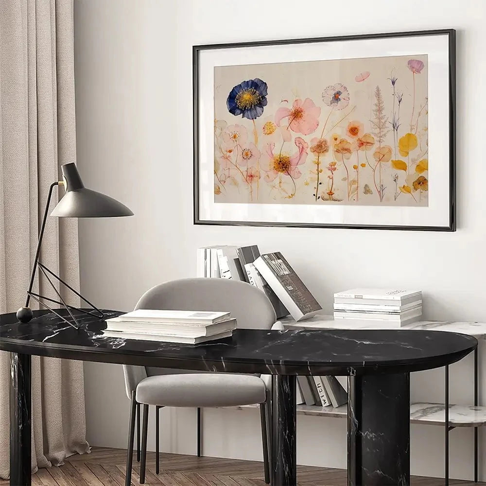 Dry Flower Collection Framed Art Print Dry Flower Collection Framed Art Print wall art product Treechild