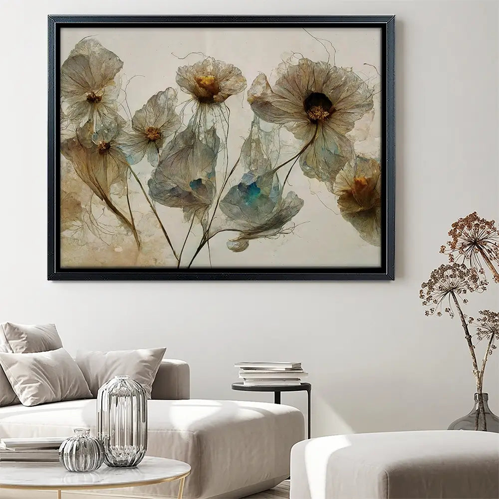 Dry Flowers 4 Canvas Print Dry Flowers 4 Canvas Print wall art product Treechild