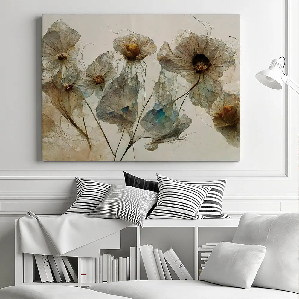 Dry Flowers 4 Canvas Print Dry Flowers 4 Canvas Print wall art product Treechild
